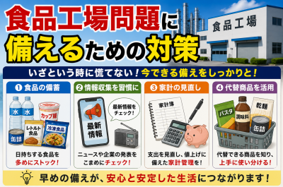 ナフサ不足で食品工場はどうなる?冷凍食品・カップ麺・包装材への影響を解説