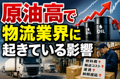 原油高で物流業界に起きている影響