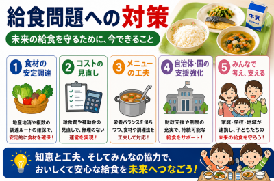 ナフサ不足で給食はどうなる?牛乳・食品包装・給食費への影響を解説