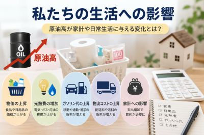 原油高で100円ショップはどうなる？日用品・プラスチック製品・家計への影響を解説