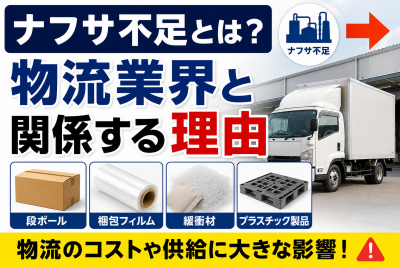 ナフサ不足で物流はどうなる?宅配・段ボール・配送コストへの影響を解説