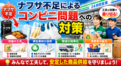 ナフサ不足でコンビニはどうなる？弁当・ペットボトル・包装材への影響を解説