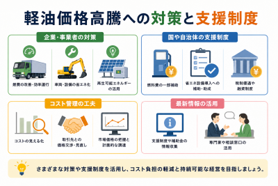 軽油価格高騰への対策と支援制度