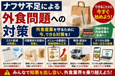 ナフサ不足で外食産業はどうなる?飲食店・テイクアウト・値上げへの影響を解説