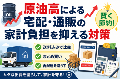 原油高で宅配・通販はどうなる?送料・配送費・家計への影響を解説